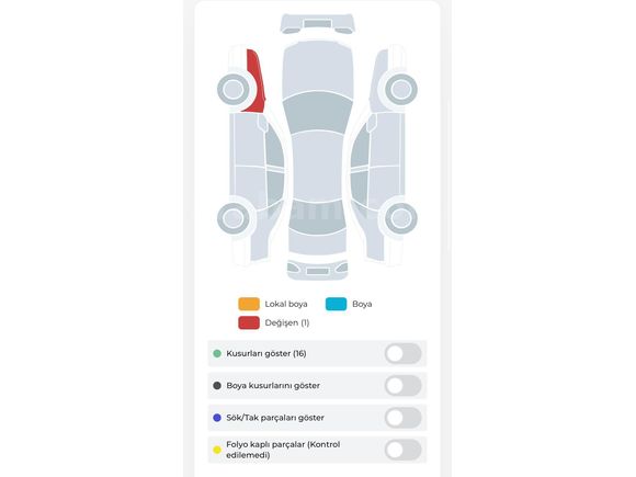 COROLLA OTOMATİK 2019 72 BİN KM'DE