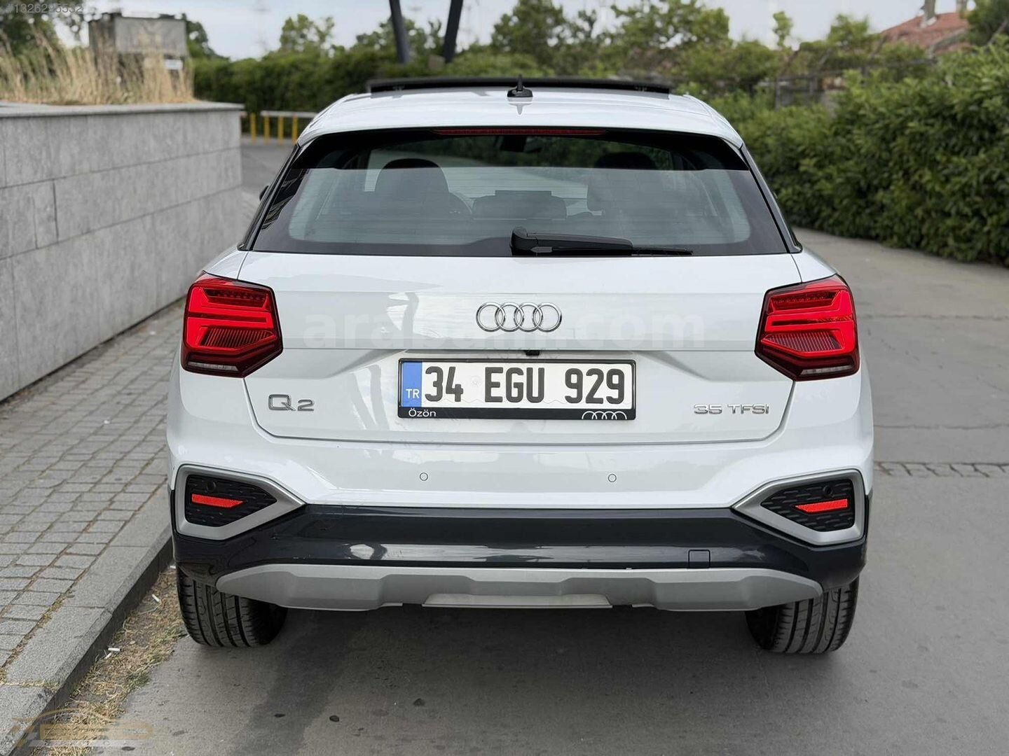 Galeriden Audi Q2 35 TFSI Advanced 2021 Model İstanbul 70.000 km Beyaz 6