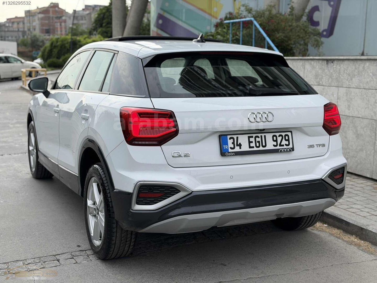 Galeriden Audi Q2 35 TFSI Advanced 2021 Model İstanbul 70.000 km Beyaz 5