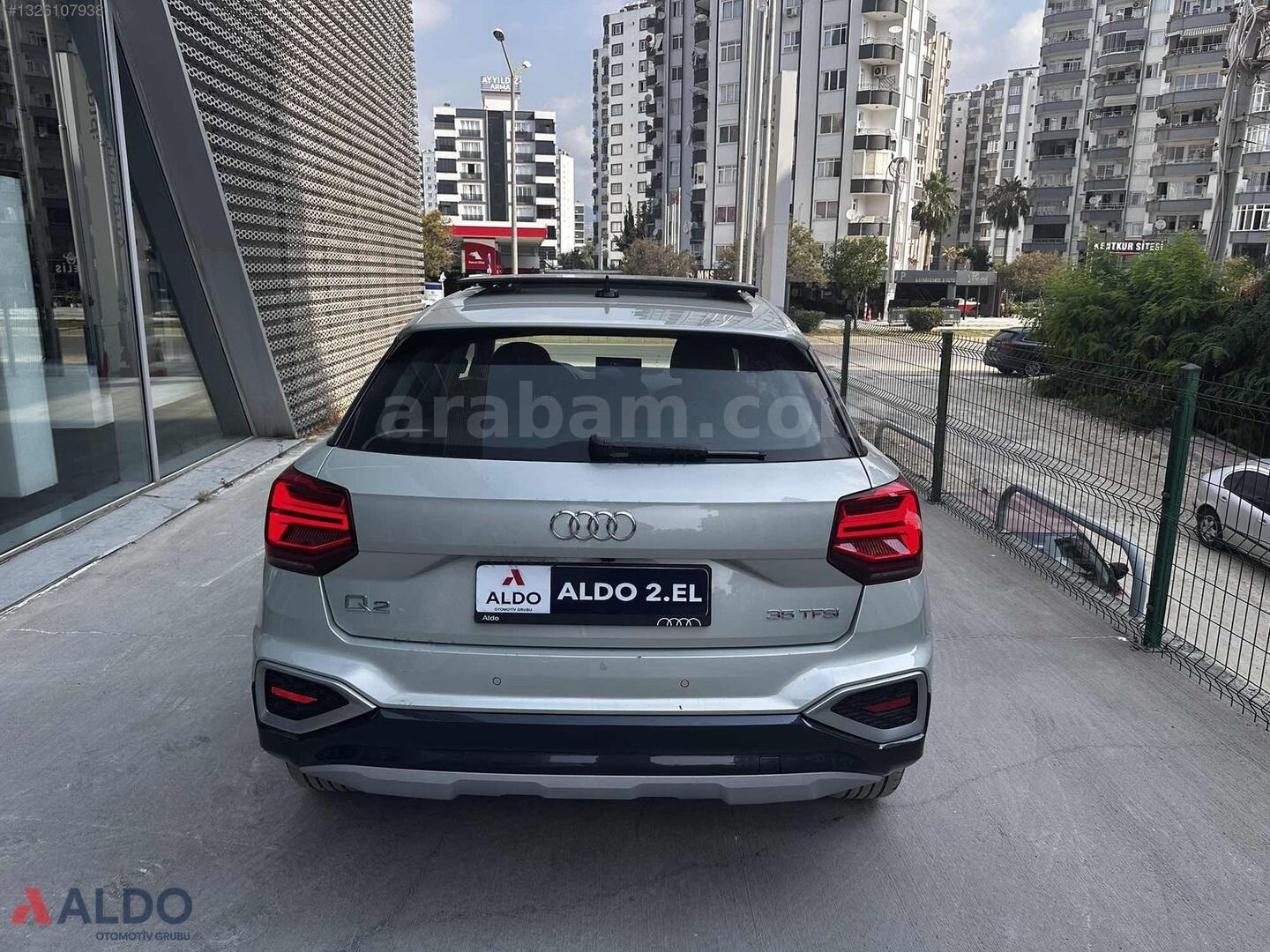 Galeriden Audi Q2 35 TFSI Advanced 2025 Model Mersin 6.020 km Gri 6