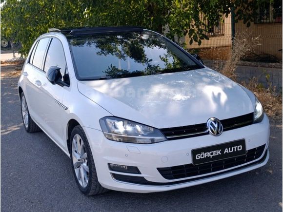 GÖRÇEKTEN,, golf iç bej sanruflu