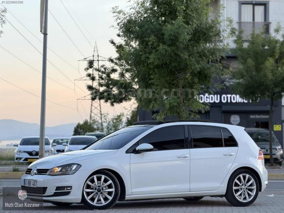 2014 MODEL WW GOLF 7 1.6 TDİ OTOMATİK KM CAM TAVAN