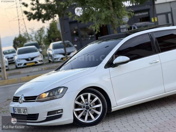2014 MODEL WW GOLF 7 1.6 TDİ OTOMATİK KM CAM TAVAN