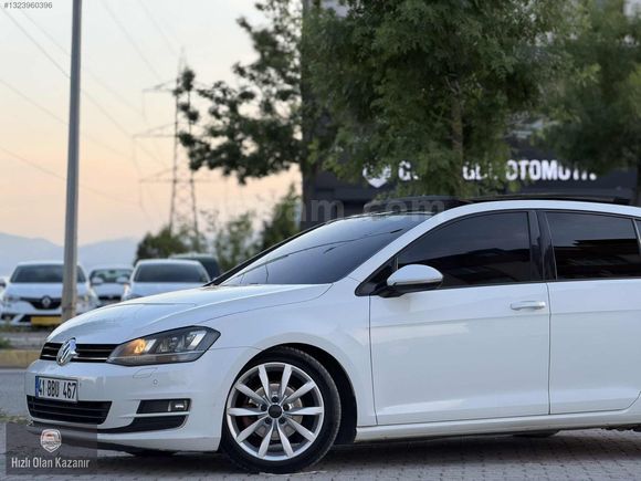 2014 MODEL WW GOLF 7 1.6 TDİ OTOMATİK KM CAM TAVAN