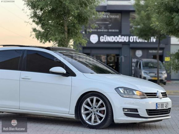 2014 MODEL WW GOLF 7 1.6 TDİ OTOMATİK KM CAM TAVAN