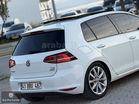 2014 MODEL WW GOLF 7 1.6 TDİ OTOMATİK KM CAM TAVAN