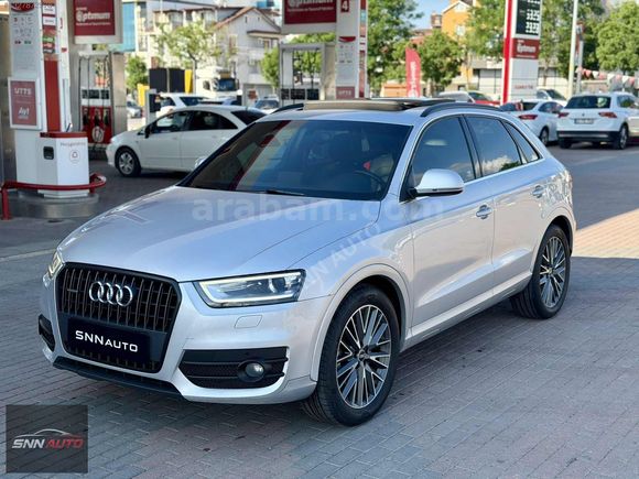 2012 AUDİ Q3 2.0 TDİ+C.TAVAN+DERİ KOLTK+A.GİRİŞ 137.450KM+HATASZ