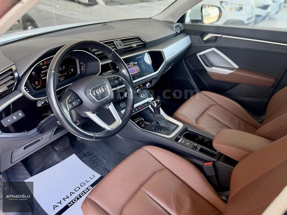 AYNAOĞLU 2021 AUDİ Q3 35TFSİ ADVANCED 69BINKM HATASIZ TABA+e.BGJ