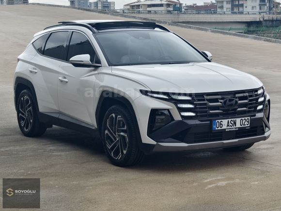 SOYOĞLU'DAN 2024 TUCSON-1.6CRDİ-ELİTE PLUS-18.000KM-MAKYAJLI