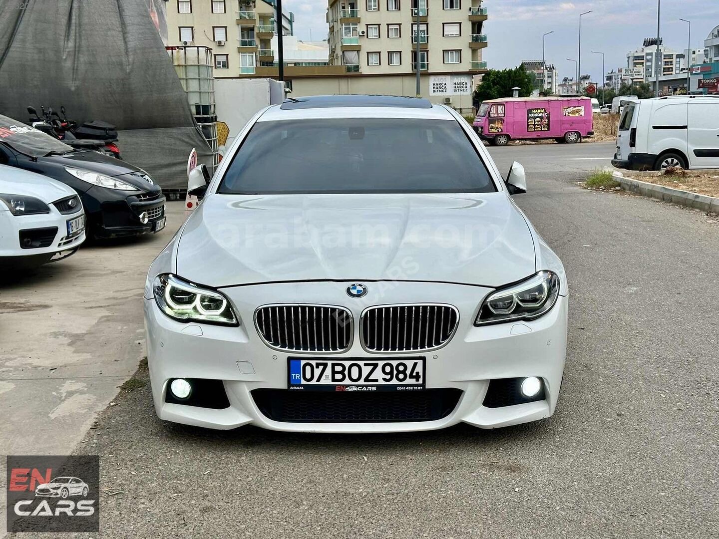 Galeriden BMW 5 Serisi 520d M Sport 2011 Model Antalya 394.000 km Beyaz 3