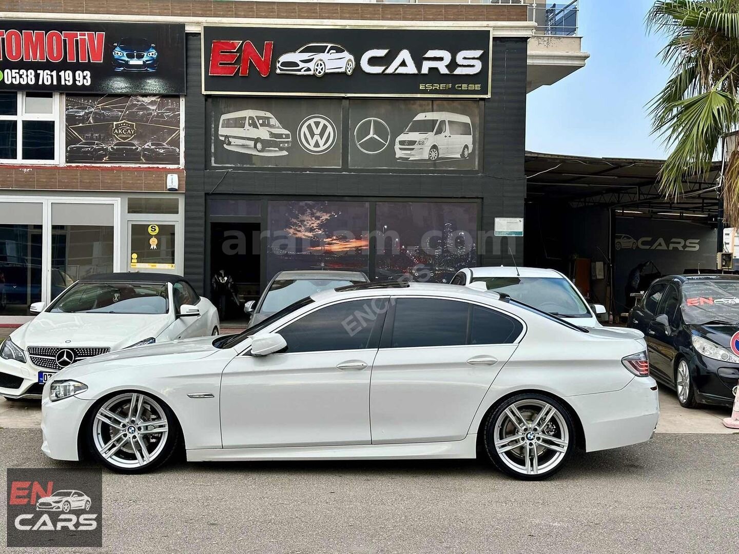 Galeriden BMW 5 Serisi 520d M Sport 2011 Model Antalya 394.000 km Beyaz 6