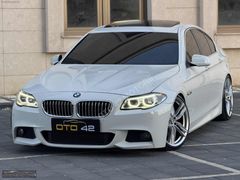 OTO42 MOTORS-BMW F10 5.20D-EN DOLUSU-HAYALET-VAKUM-NBT-RECARO