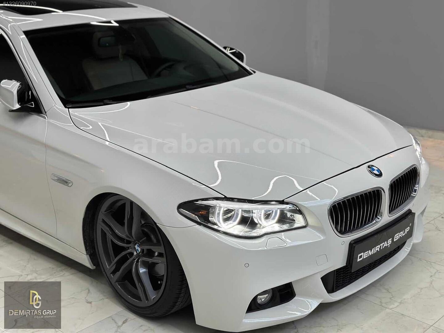 Galeriden BMW 5 Serisi 520d M Sport 2011 Model Ankara 245.000 km Beyaz 2