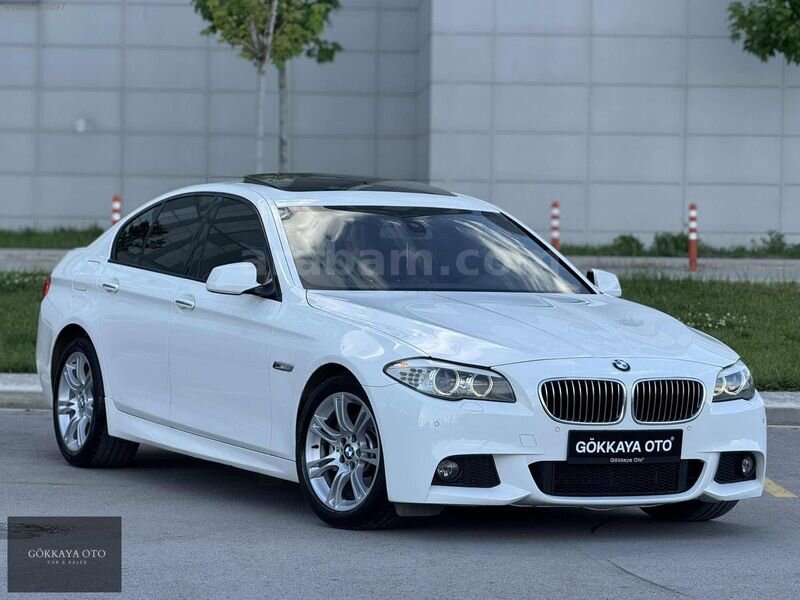 Galeriden BMW 5 Serisi 520d M Sport 2011 Model Ankara 244.000 km Beyaz