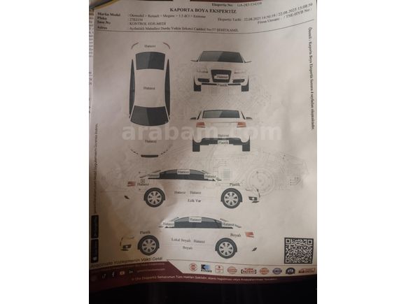 Sahibinden Renault Megane 1.5 dCi Extreme 2008 Model