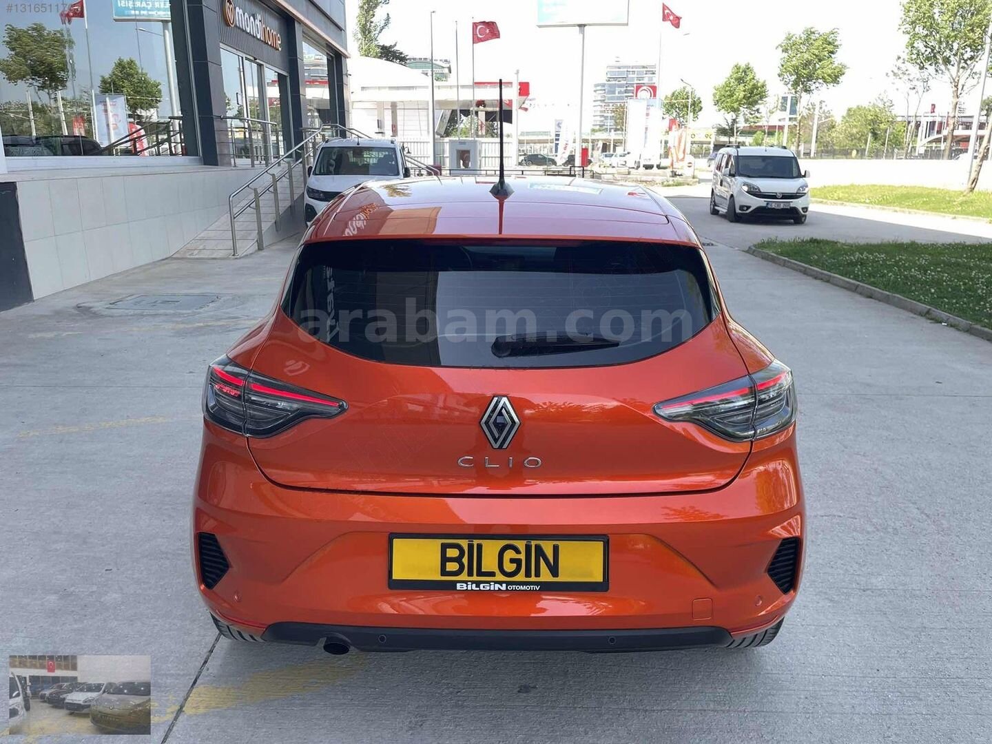 Galeriden Renault Clio 1.0 TCe Evolution 2024 Model Bursa 20.000 km Turuncu 7