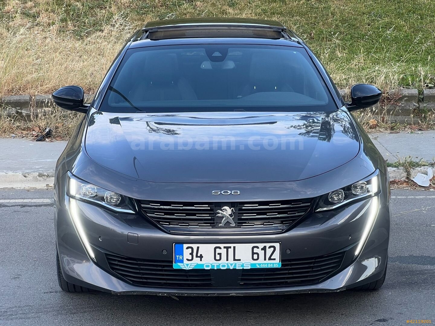 Galeriden Peugeot 508 1.5 BlueHDI Allure 2023 Model İstanbul 57.000 km Gri 1