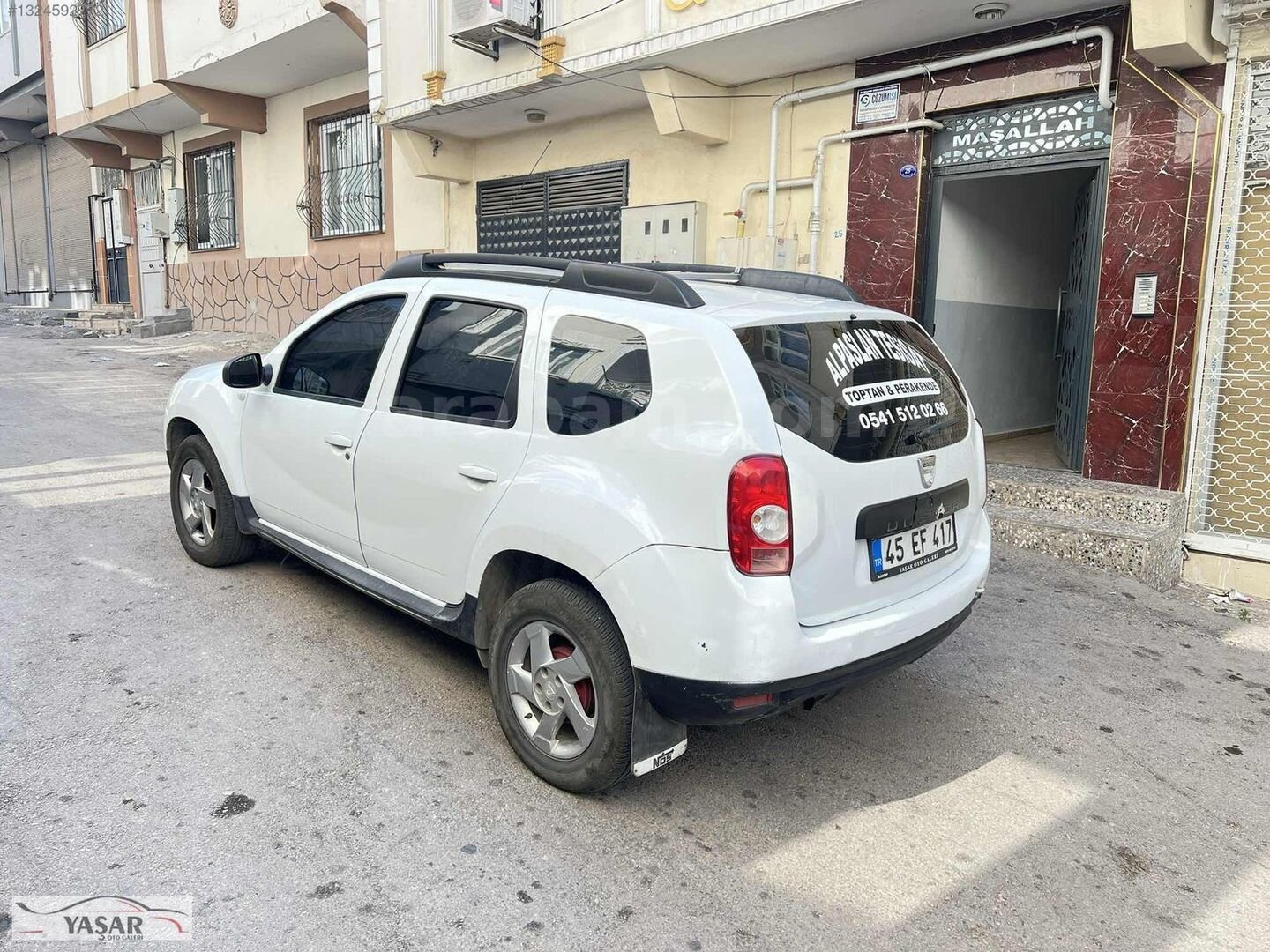 2013 DACİA DUSTER 1.5 DCİ 90 BG LİK BEYAZ RENK FULL BAKIMLI 5