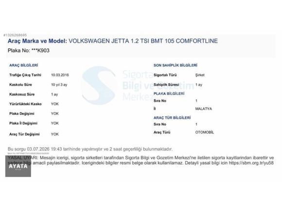 44 BİN KM İLK SAHİBİNDEN COMFORTLİNE