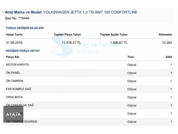 44 BİN KM İLK SAHİBİNDEN COMFORTLİNE