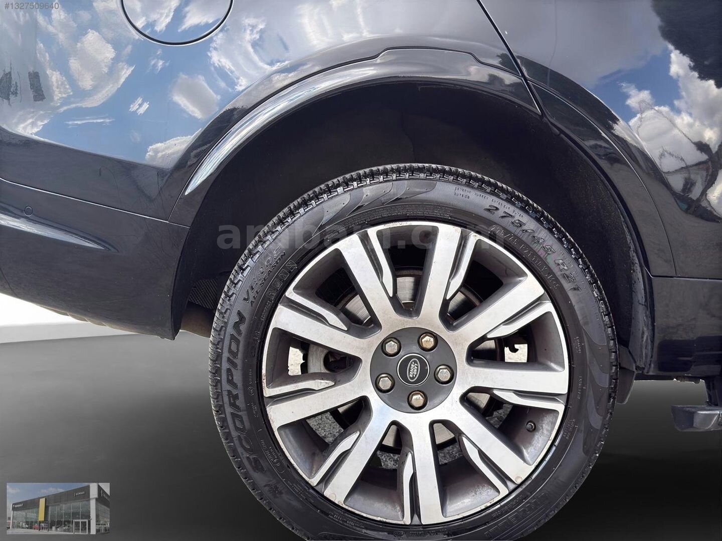 Galeriden Land Rover Discovery 2.0 SD4 HSE 2017 Model İstanbul 191.024 km Siyah 7