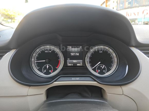 Sahibinden 2017 Octavia 1.6 TDI Style CR cam tavan