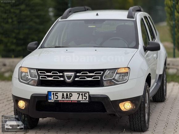 2017 DACİA DUSTER 1.5 DCİ LAUREATE YENİ DİREKSİYON 4*4 BAKIMLI