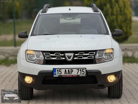 2017 DACİA DUSTER 1.5 DCİ LAUREATE YENİ DİREKSİYON 4*4 BAKIMLI