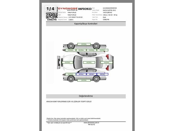 2013 DACIA DUSTER 1.5 DCI LAUREATE 4X2 - 90 HP -142.000 KM,DE