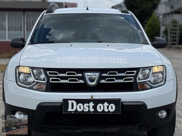 4X4 Dört Çeker! 1.5 DİZEL! boya değişen tramer YOK! Dacia DUSTER