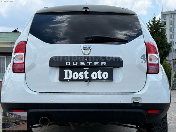 4X4 Dört Çeker! 1.5 DİZEL! boya değişen tramer YOK! Dacia DUSTER