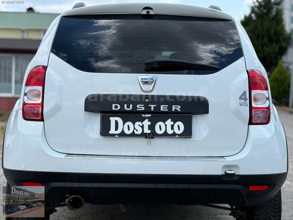 4X4 Dört Çeker! 1.5 DİZEL! boya değişen tramer YOK! Dacia DUSTER