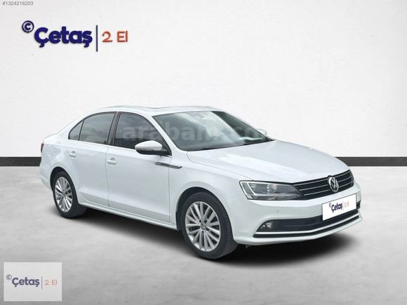 ÇETAŞ RENAULT MAHMUTBEYDEN 2017 JETTA 59.502KM+BOYASIZ+SUNROF