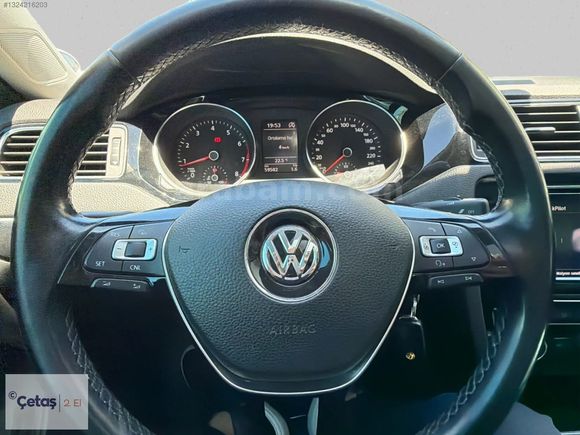 ÇETAŞ RENAULT MAHMUTBEYDEN 2017 JETTA 59.502KM+BOYASIZ+SUNROF