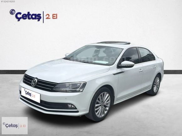 ÇETAŞ RENAULT MAHMUTBEYDEN 2017 JETTA 59.502KM+BOYASIZ+SUNROF