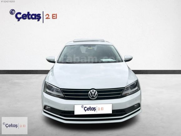 ÇETAŞ RENAULT MAHMUTBEYDEN 2017 JETTA 59.502KM+BOYASIZ+SUNROF