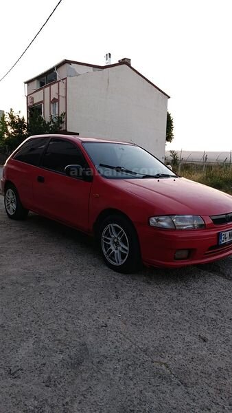 Sahibinden Mazda 323 1.5 Practica 1998 Model İstanbul 422.000 km Kırmızı