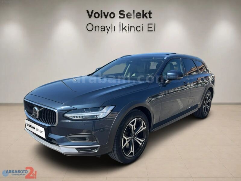 Galeriden Volvo V90 Cross Country 2.0 B5 Plus Bright 2023 Model Bursa 100.119 km Mavi