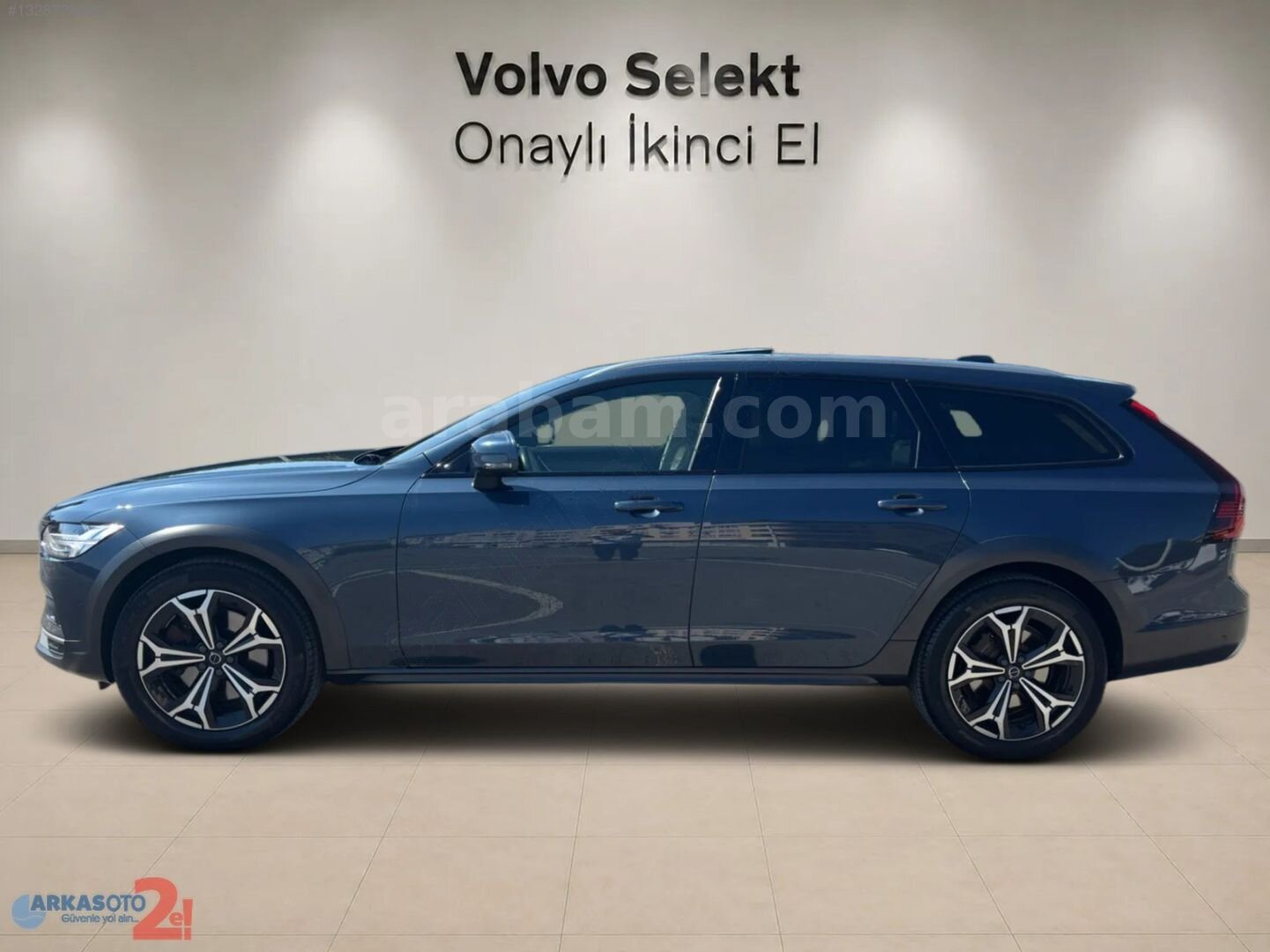 Galeriden Volvo V90 Cross Country 2.0 B5 Plus Bright 2023 Model Bursa 100.119 km Mavi 7