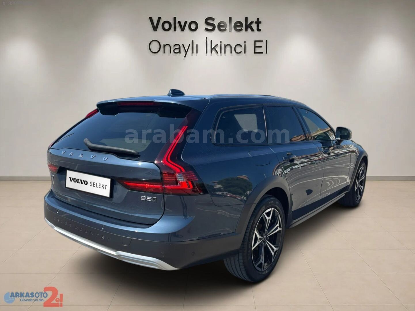 Galeriden Volvo V90 Cross Country 2.0 B5 Plus Bright 2023 Model Bursa 100.119 km Mavi 6