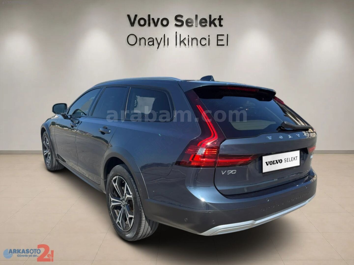 Galeriden Volvo V90 Cross Country 2.0 B5 Plus Bright 2023 Model Bursa 100.119 km Mavi 4