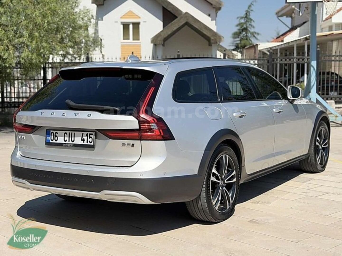 Galeriden Volvo V90 Cross Country 2.0 B5 Pro 2020 Model Ankara 184.000 km Gri 6
