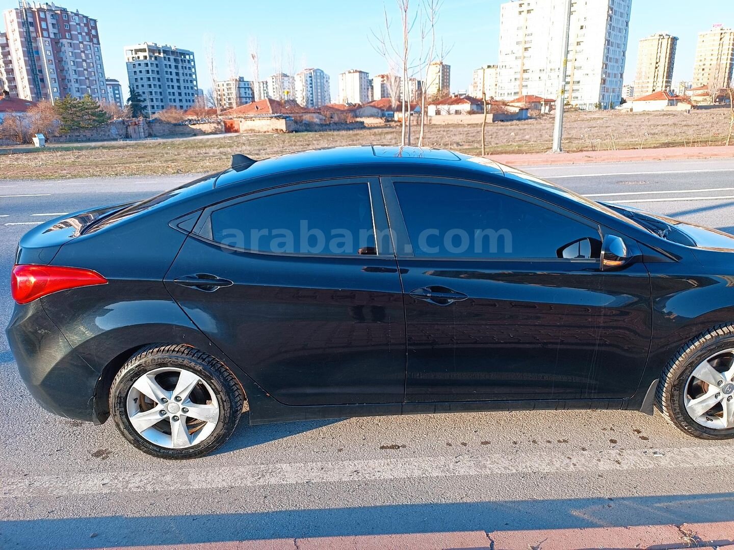 Sahibinden Hyundai Elantra 1.6 D-CVVT Prime Plus 2012 Model Kayseri 209.000 km Siyah 1