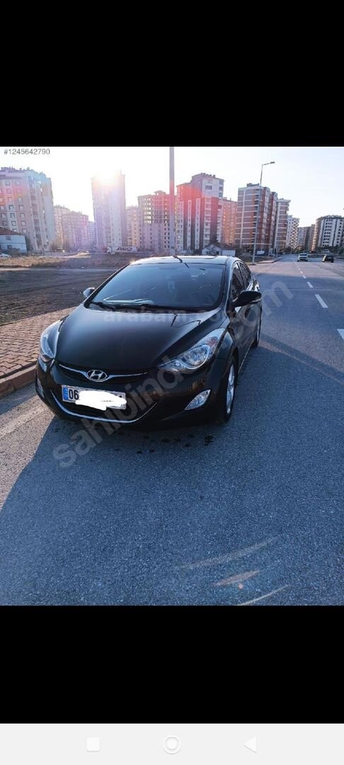Sahibinden Hyundai Elantra 1.6 D-CVVT Prime Plus 2012 Model Kayseri 209.000 km Siyah 5