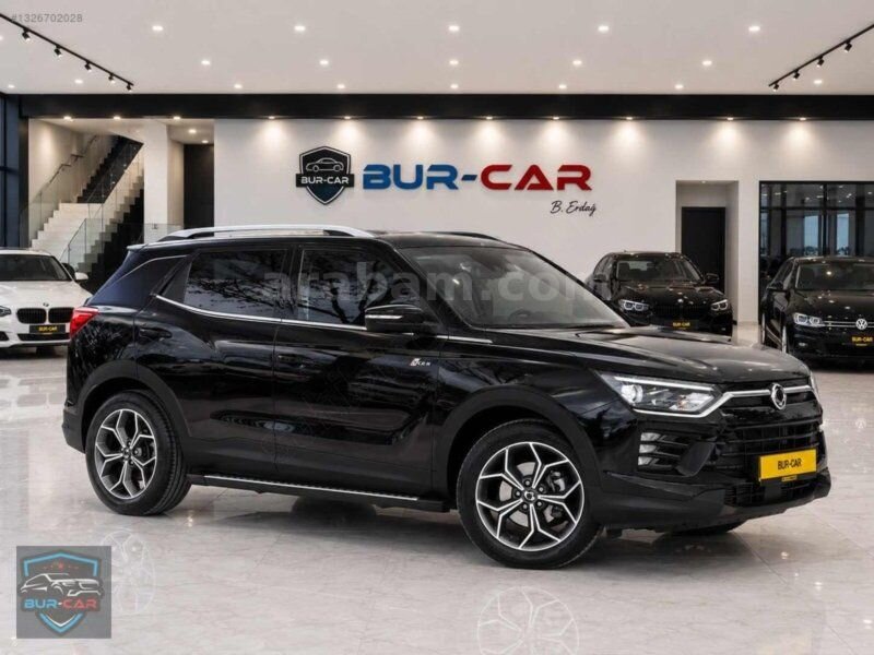Galeriden KGM SsangYong Korando 1.5 T Titanium 2024 Model Eskişehir 22.000 km Siyah