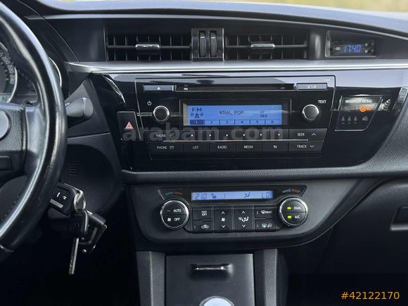 2014 TOYOTA COROLLA 1.4D-4D OTOMATİK/HATASIZ/SERVİS BAKIMLI