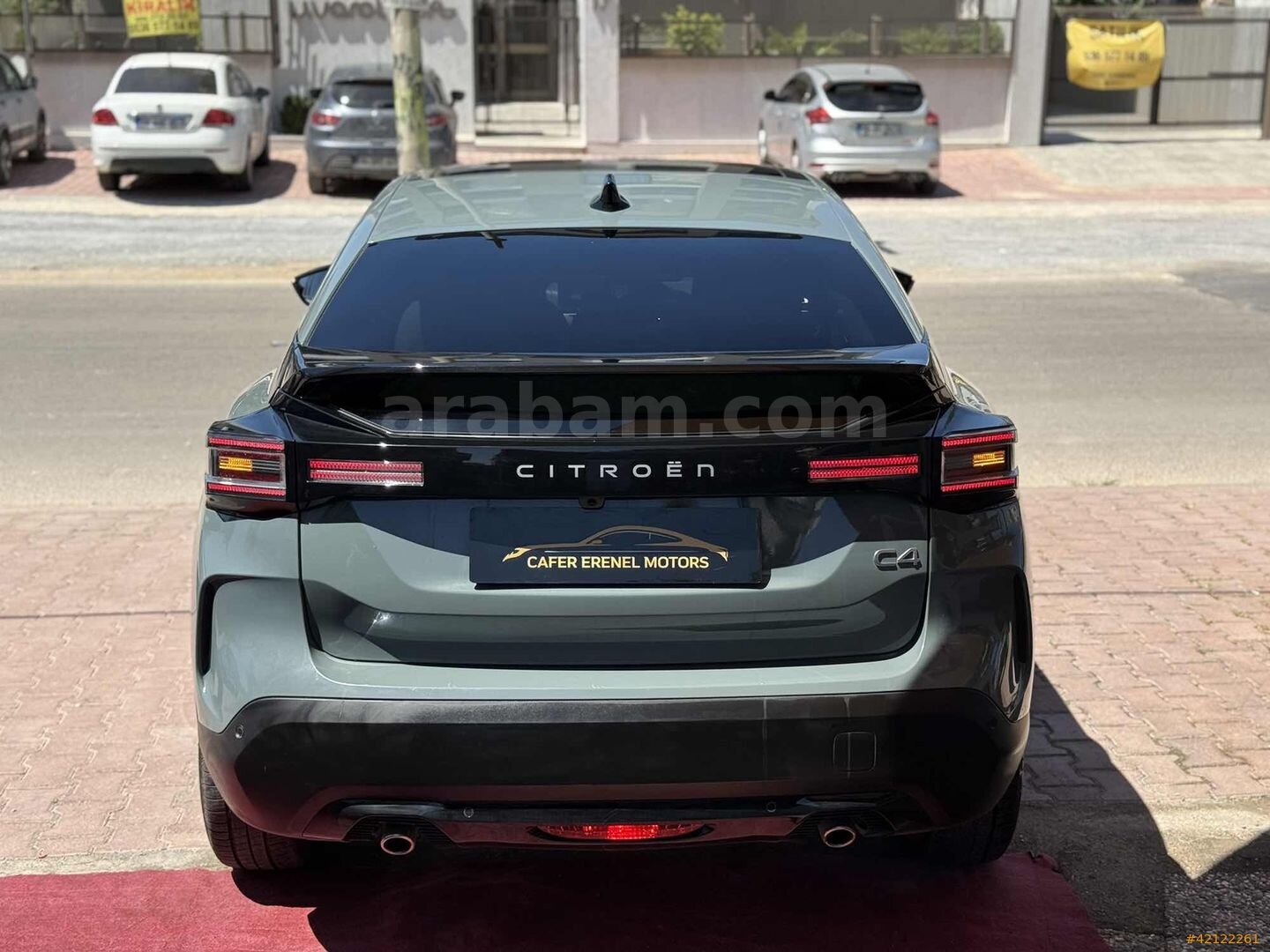 Galeriden Citroen C4 1.2 PureTech Max 2025 Model Antalya 39.200 km Yeşil 4