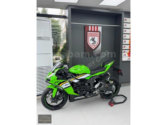 Galeriden Kawasaki Ninja ZX 6R 2025 Model Samsun 6.001 km Yeşil