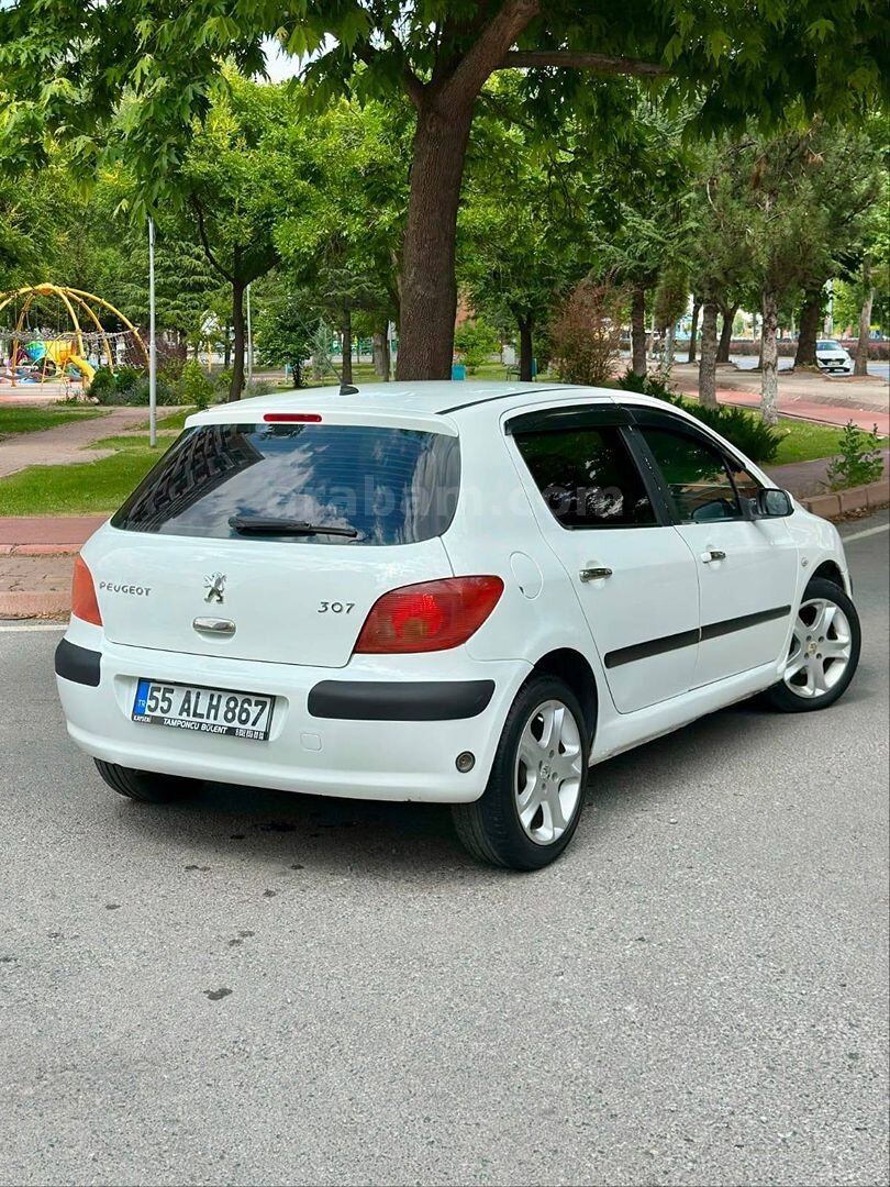 Galeriden Peugeot 307 1.4 XR 2002 Model Kayseri 286.000 km Beyaz 6