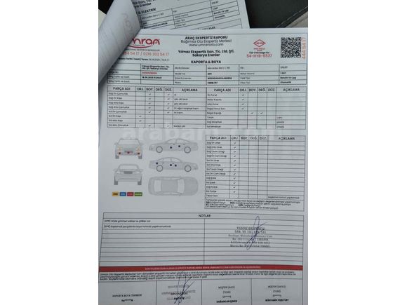 Temiz W204 Cam Tavan